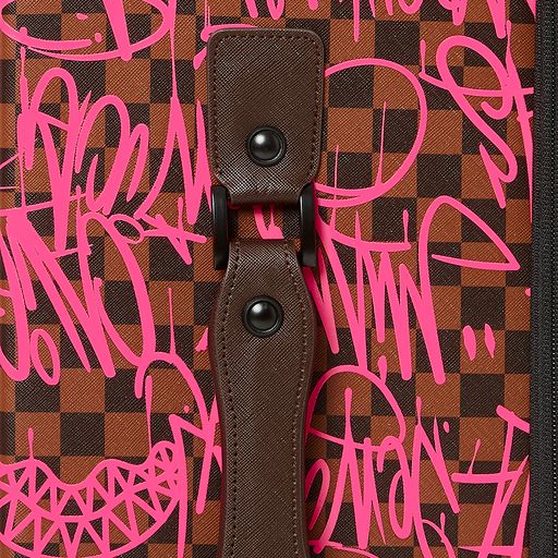 SPRAYGROUND SHARKS IN NY CARRY-ON LUGGAGE