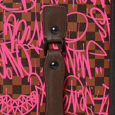 SPRAYGROUND SHARKS IN NY CARRY-ON LUGGAGE