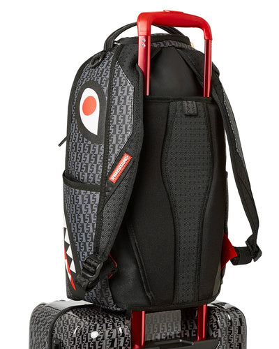 SPRAYGROUND MONEY CHECK GREY CARRY-ON LUGGAGE