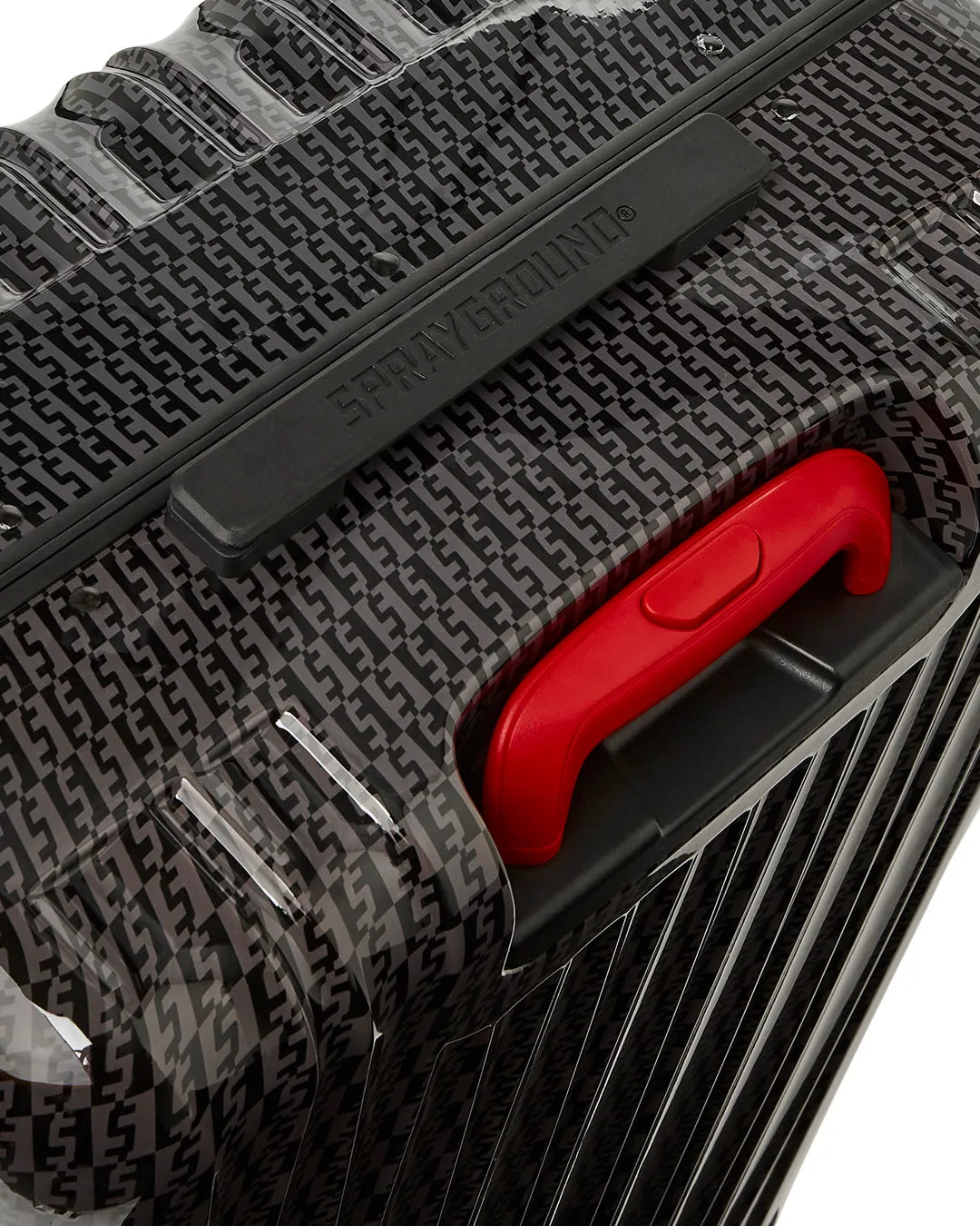 SPRAYGROUND MONEY CHECK GREY CARRY-ON LUGGAGE