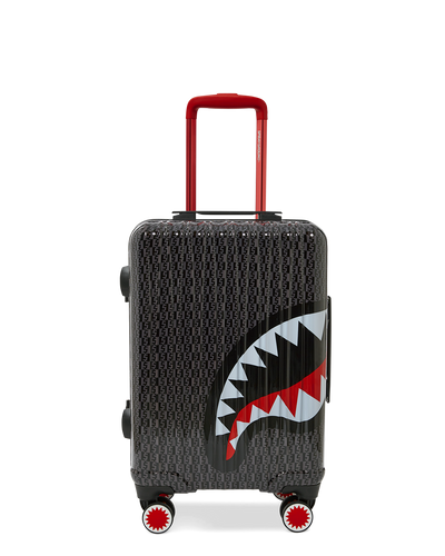 SPRAYGROUND MONEY CHECK GREY CARRY-ON LUGGAGE