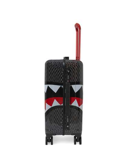 SPRAYGROUND MONEY CHECK GREY CARRY-ON LUGGAGE