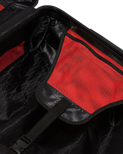 SPRAYGROUND MONEY CHECK GREY CARRY-ON LUGGAGE