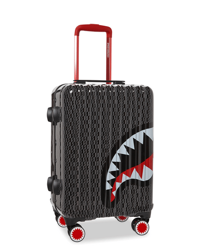 SPRAYGROUND MONEY CHECK GREY CARRY-ON LUGGAGE
