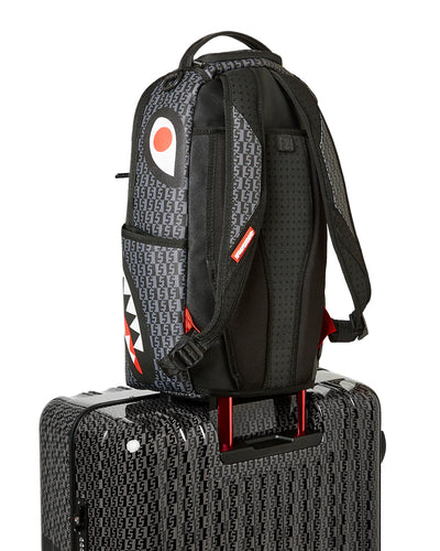 SPRAYGROUND MONEY CHECK GREY FULL-SIZE LUGGAGE