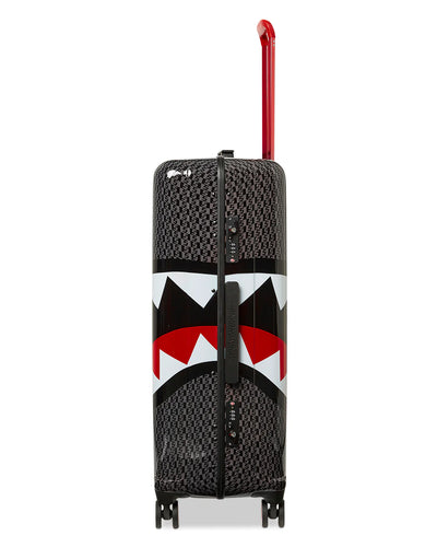 SPRAYGROUND MONEY CHECK GREY FULL-SIZE LUGGAGE