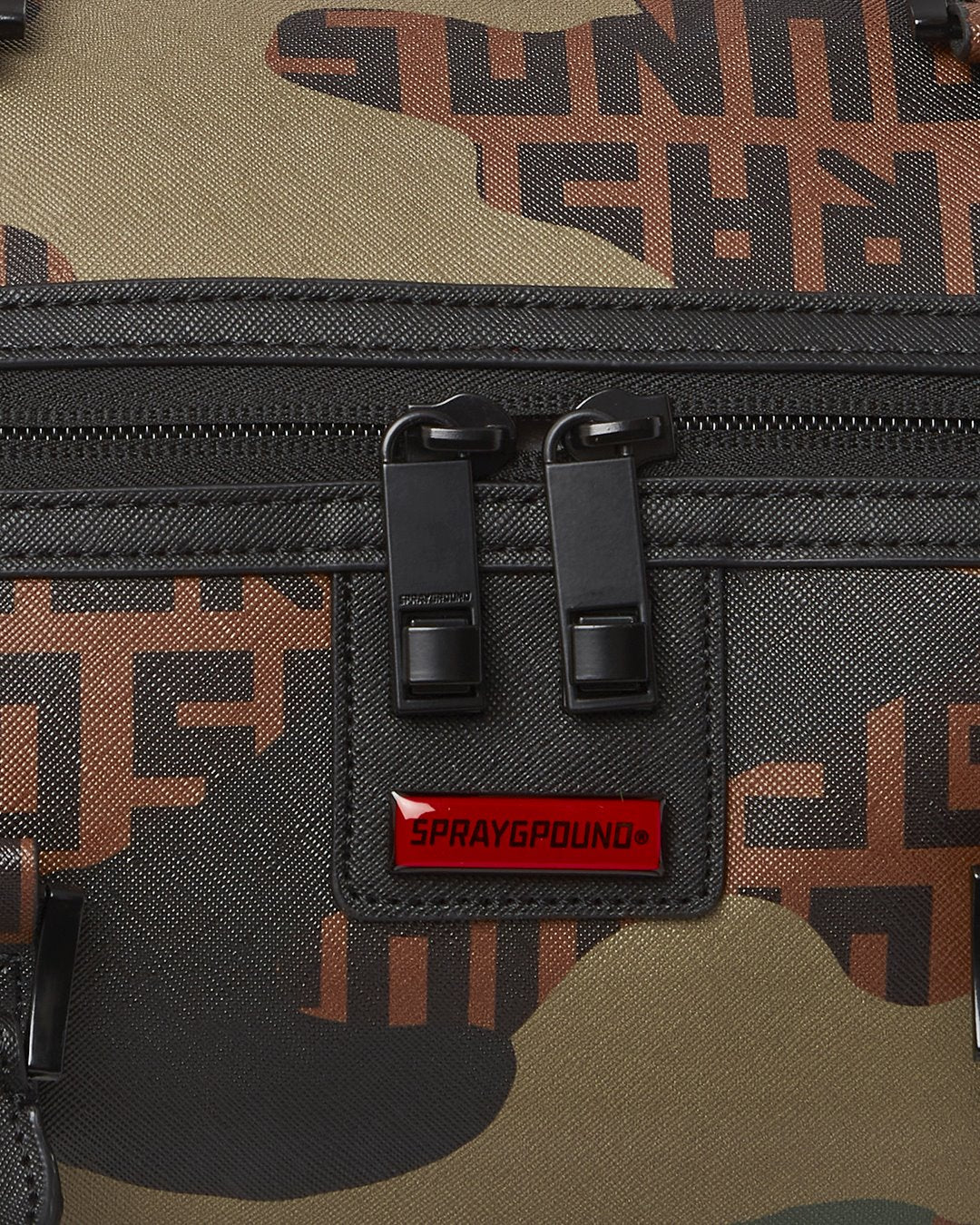 SPRAYGROUND CAMO INFINITI DUFFLE