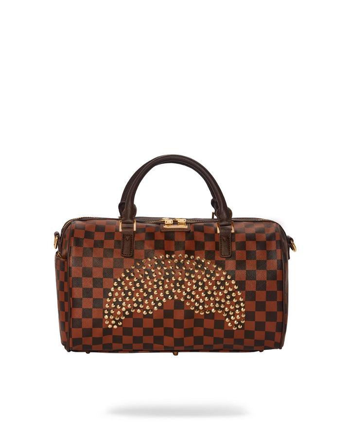 EMPRESS DUFFLE SHARKS IN PARIS GOLD RIVIT