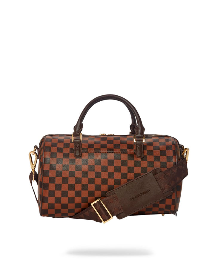 EMPRESS DUFFLE SHARKS IN PARIS GOLD RIVIT