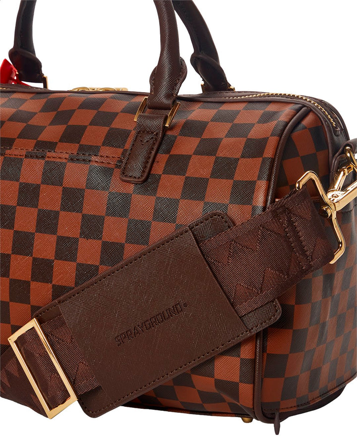 EMPRESS DUFFLE SHARKS IN PARIS GOLD RIVIT