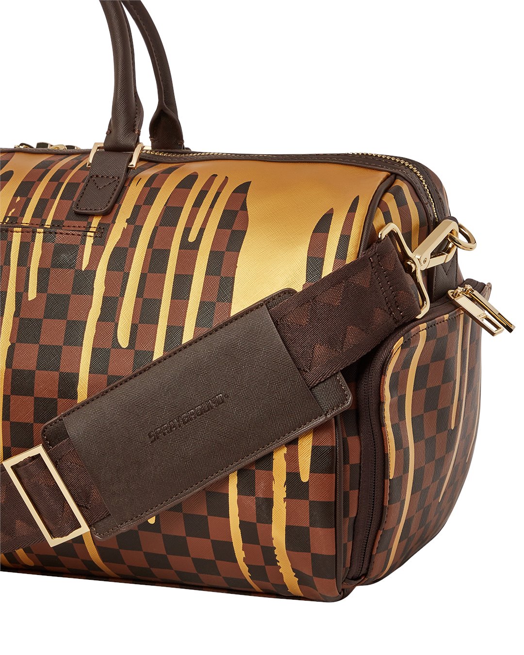SHARKS IN PARIS PAINT DRIP EMPEROR DUFFLE