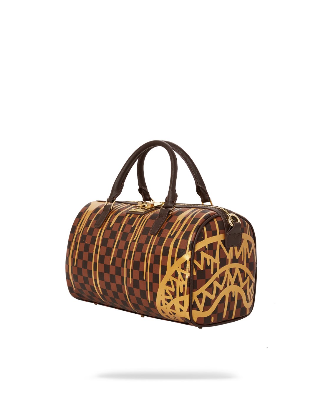 SPRAYGROUND SHARKS IN PARIS PAINT DRIP EMPRESS MINI DUFFLE