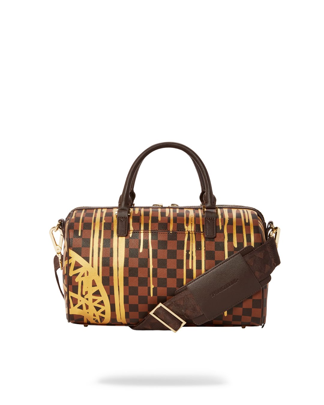 SPRAYGROUND SHARKS IN PARIS PAINT DRIP EMPRESS MINI DUFFLE
