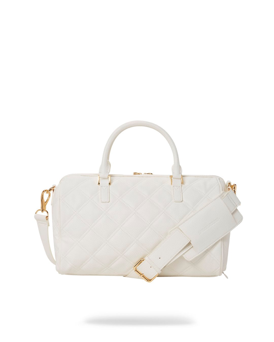 SPRAYGROUND RIVIERA WHITE GOLD EMPERESS MINI DUFFLE