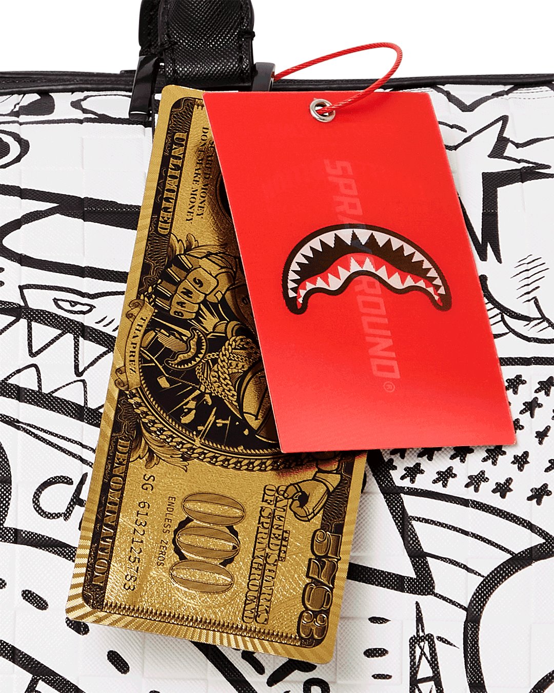 SPRAYGROUND DOODLE DUFFLE