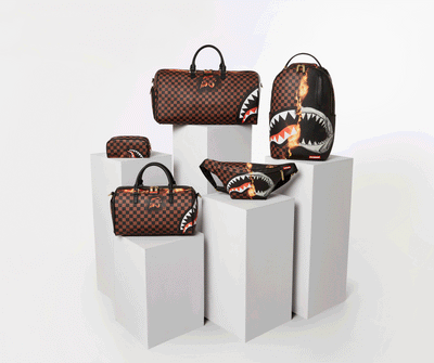 SPRAYGROUND SHARKS IN PARIS UNSTOPPABLE DUFFLE