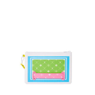 SPRAYGROUND MULTI COLOR BANDANA CROSS OVER CLUTCH