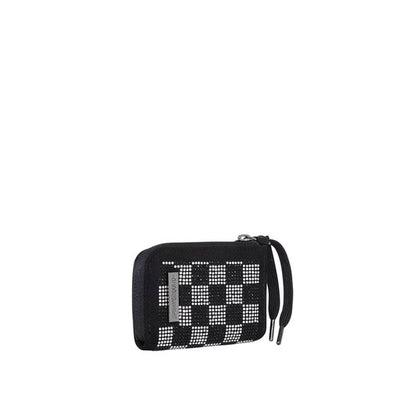 CHECKERED TRINITY WALLET