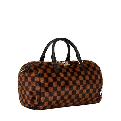 SPRAYGROUND FUR SHARKS IN PARIS MINI DUFFLE