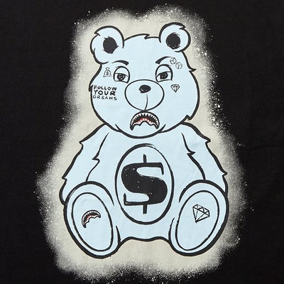 SPRAYGROUND MONEYBEAR TSHIRT - BLACK