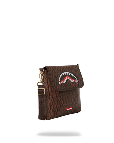 SPRAYGROUND CASHIN CHECKS MESSENGER BAG