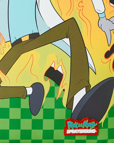 RICK & MORTY FIRE RICK SHARKMOUTH DLXSV BACKPACK
