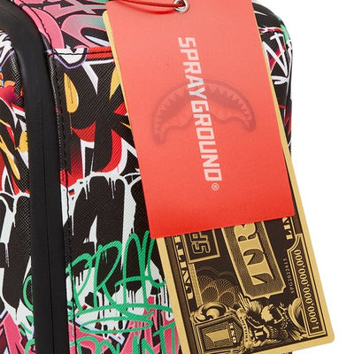 SPRAYGROUND HALF GRAFF BLACK SNEAKER BAG