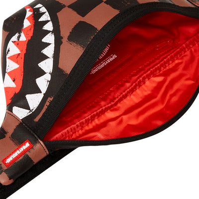SPRAYGROUND SHARKS IN PARIS PAINT SAVVY CROSS-BODY