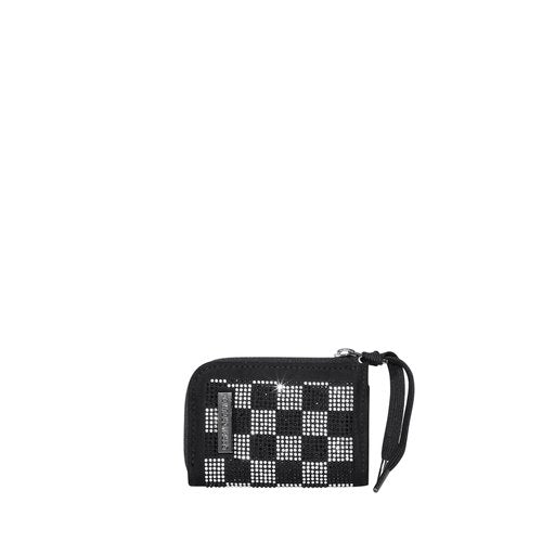 CHECKERED TRINITY WALLET