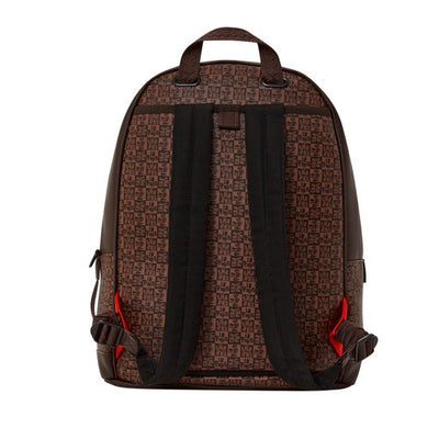 SPRAYGROUND SHARKS IN PARIS CHECK SAVAGE BACKPACK תיק גב