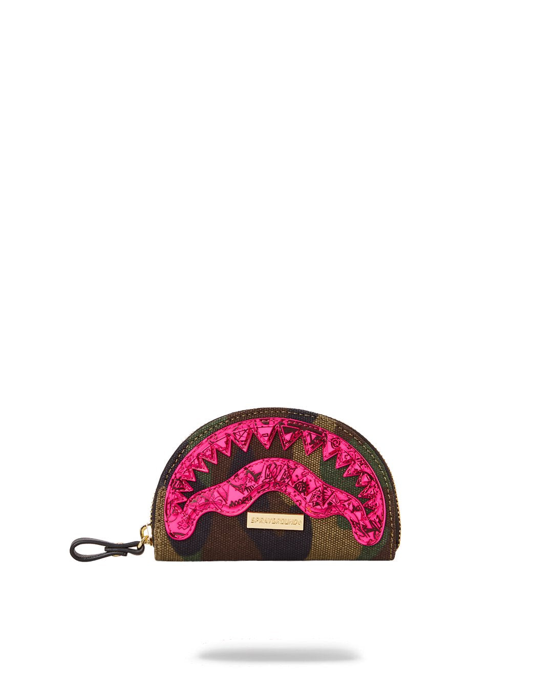 SPRAYGROUND CAMO PINK SHARK WALLET