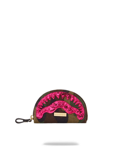 SPRAYGROUND CAMO PINK SHARK WALLET