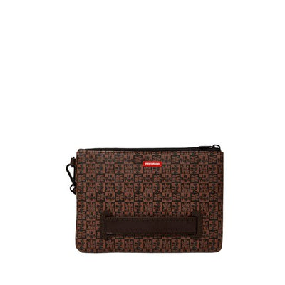 SPRAYGROUND SHARKS IN PARIS CHECK CROSS-OVER CLUTCH