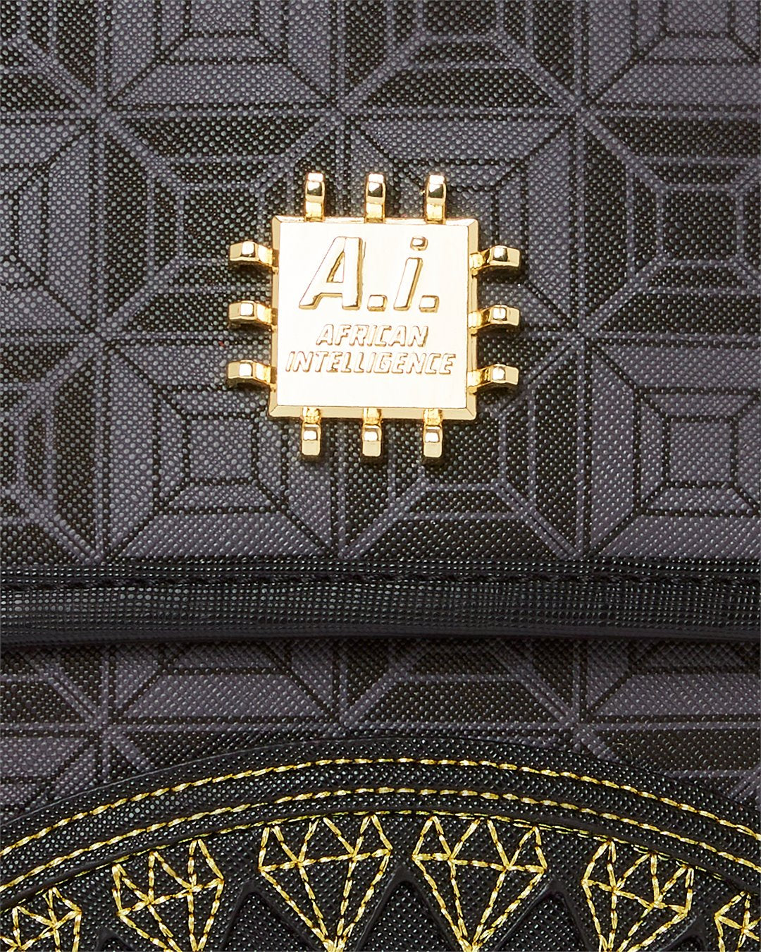 SPRAYGROUND Ai4 BLACK DIAMOND MESSENGER