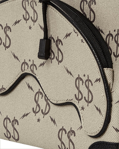 SPRAYGROUND DOUBLE MONEY CROSS-OVER CLUTCH