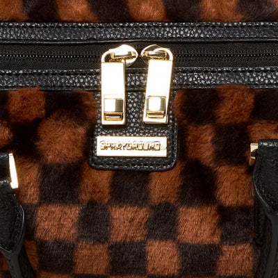 SPRAYGROUND FUR SHARKS IN PARIS MINI DUFFLE