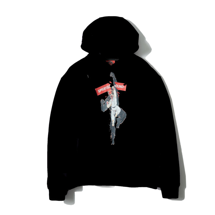 HOODIE STREET FIGHTER RYU BLACK