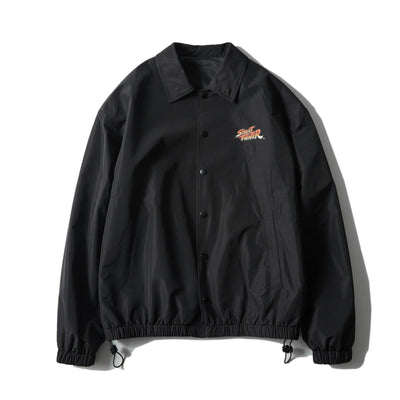 SPRAYGROUND JACKET STREET FIGHTER VILLIANS ON THE RUN BLACK