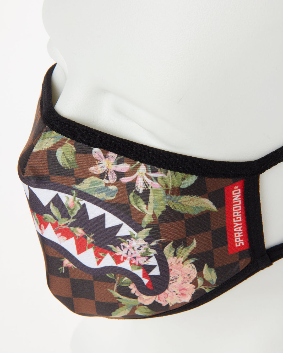 FORM-FITTING MASK SHARK FLOWER