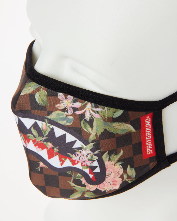 FORM-FITTING MASK SHARK FLOWER