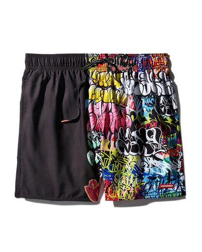 SPRAYGROUND SWIM SHORT HALF GRAF