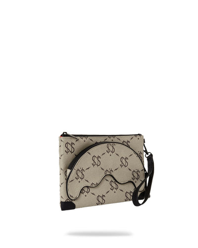 SPRAYGROUND DOUBLE MONEY CROSS-OVER CLUTCH
