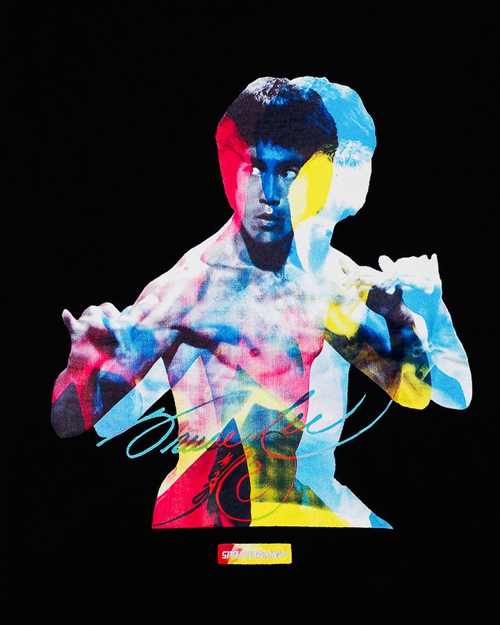 SPRAYGROUND T-SHIRT BRUCE LEE 3D BLACK