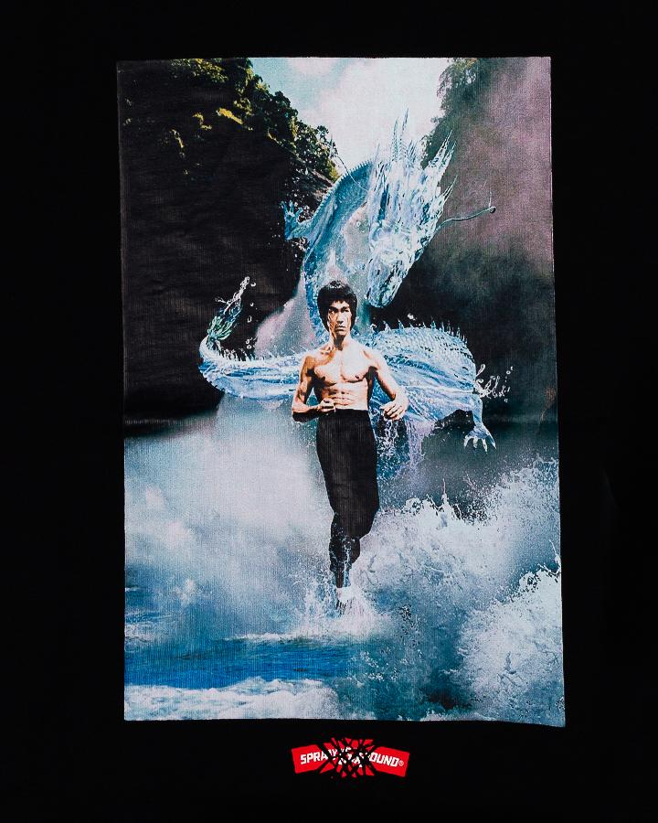 SPRAYGROUND T-SHIRT BRUCE LEE WATER