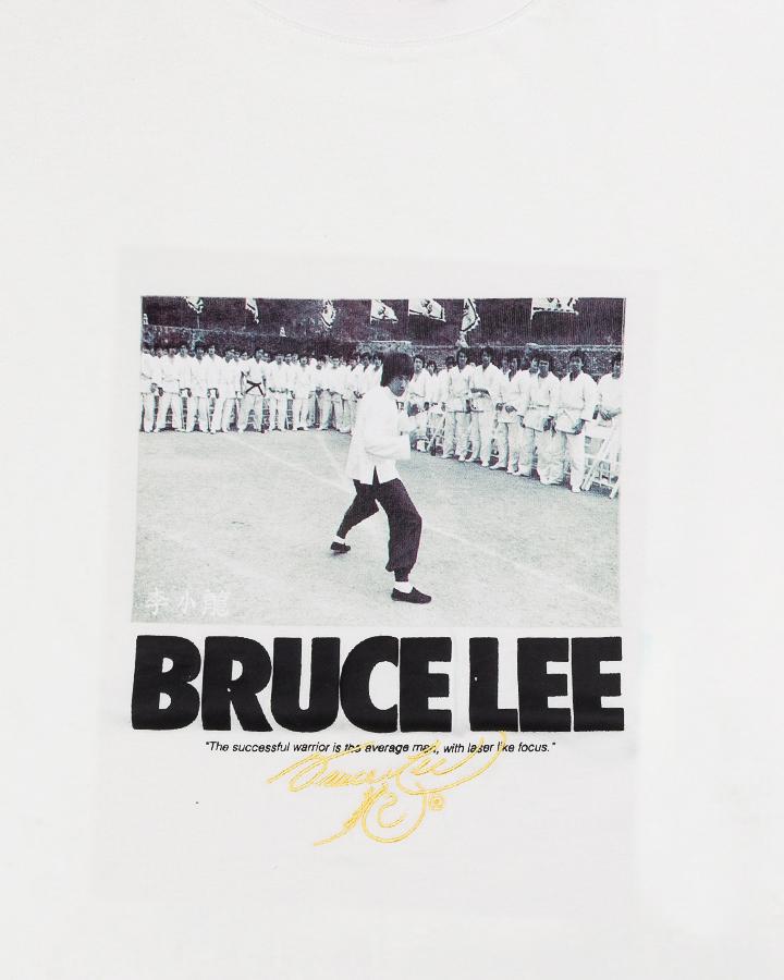 SPRAYGROUND T-SHIRT BRUCE LEE FIGHT B  WHITE