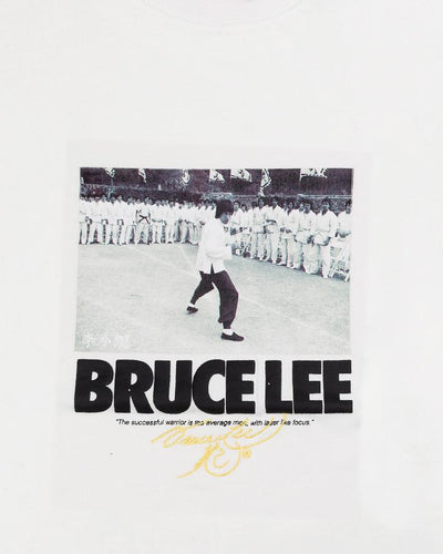 SPRAYGROUND T-SHIRT BRUCE LEE FIGHT B  WHITE