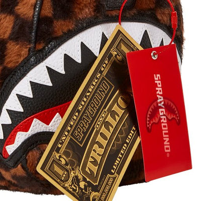 SPRAYGROUND FUR SHARKS IN PARIS MINI DUFFLE