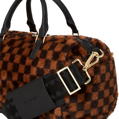 SPRAYGROUND FUR SHARKS IN PARIS MINI DUFFLE
