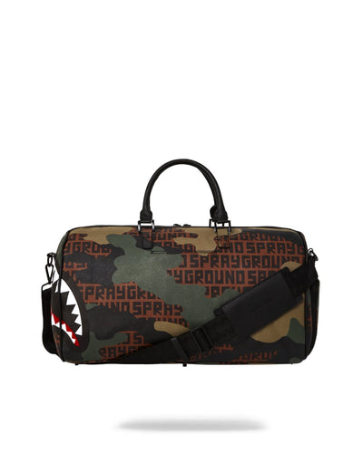SPRAYGROUND CAMO INFINITI DUFFLE