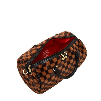 SPRAYGROUND FUR SHARKS IN PARIS MINI DUFFLE